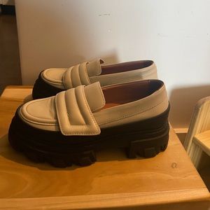 Ganni platform loafer